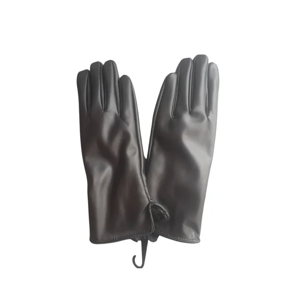 Pleather gloves new with tags - Picture 2 of 2